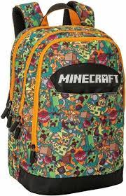 ZAINO ORGANIZZATO FUNTAGE MINECRAFT